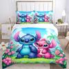 Lilo Stitch Adventure Print 3Pcs Bedding Setduvet Cover With 2 Bedropillowcase Home Birthday Gift