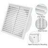 Square Plastic Air Vent Cover Ventilation Louver Grille for Home Improvement - Durable Home Vent Cover