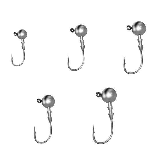 10Pcs 3.5g-14g Fishing Hook Barbed Shank Beak Bait Holder Hook Sharp High-carbon Steel