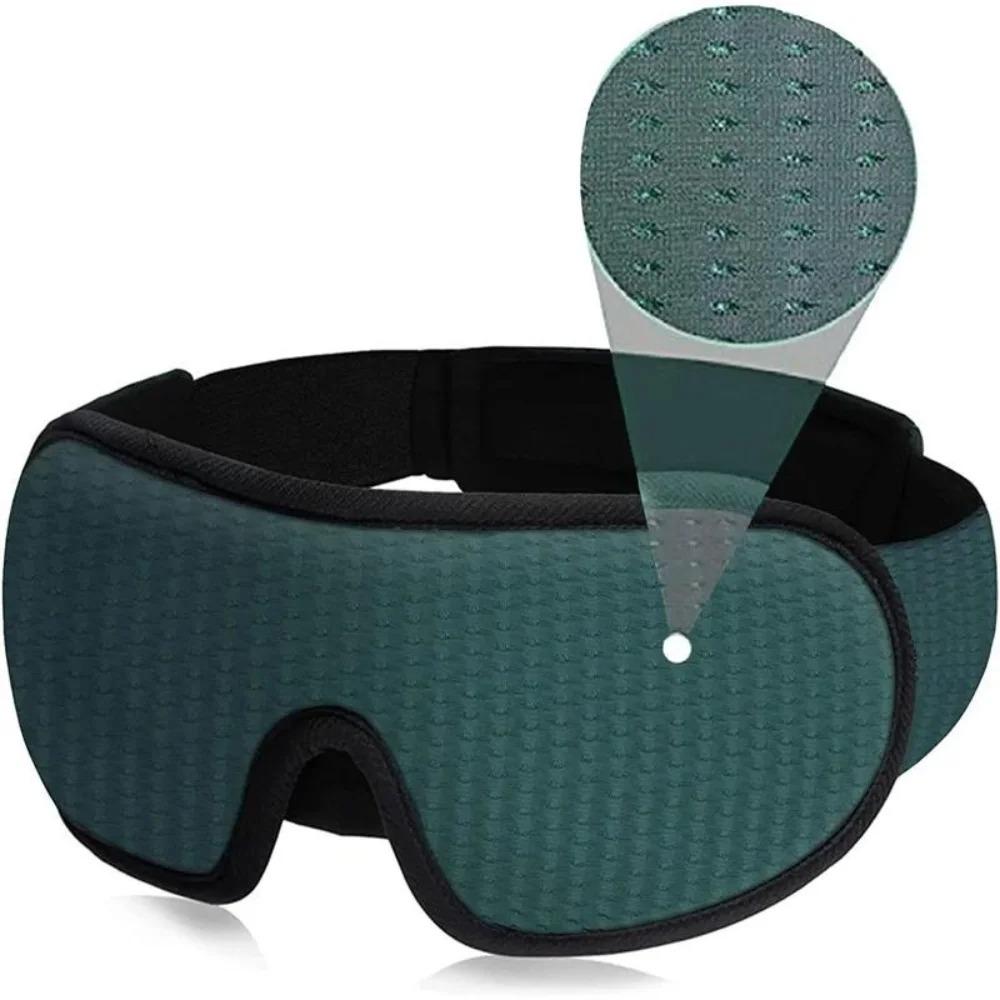 New Premuim Extensions 3D EyeShade Sleeping Eye Mask Rest Eyemask Aid Cover Pad Soft Light Blindfold SleepTools 100% Block Out