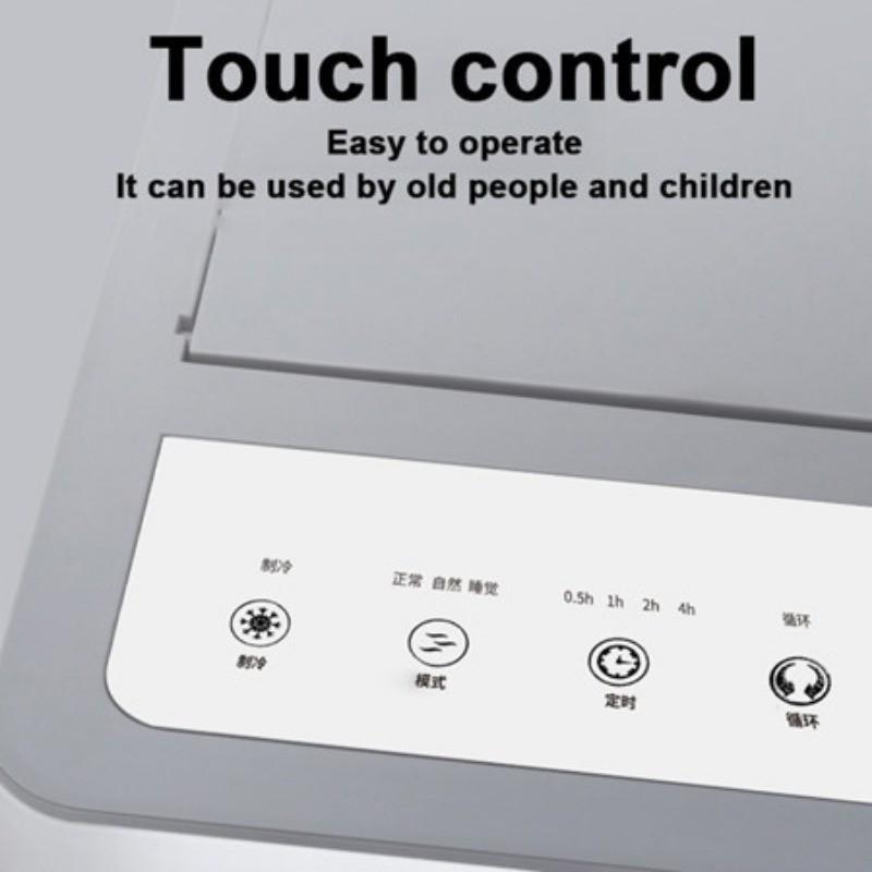 8L Portable Air Cooler with Remote Control Version Mobile Air Conditioner Fan Humidifier