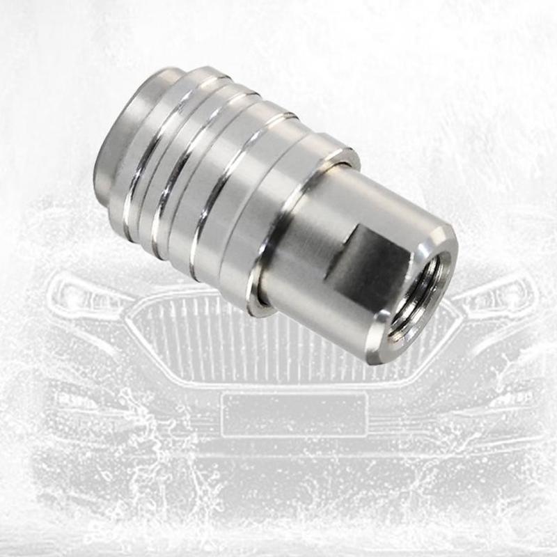 Self-Locking 1/4" Quick Connector Holder With Various Fitting Thread M14 G1/4 M22 For High Pressure Wash Gun