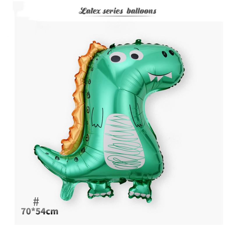 Aluminum Film Dinosaur  Shape  Balloon Party Birthday Decoration Balloon Children Toys