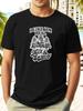 "I LIKE EM REAL" Graphic Tree Print Casual T-shirt - Summer Short Sleeve Round Neck Regular Fit Tee for Adults