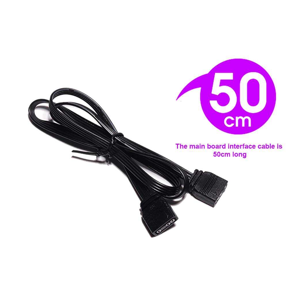 5V 3/4 Pin ARGB RGBW Cable ASUS AURA SYNC RGB 10 Hub Splitter SATA Power Extension Adapter LED Strip Light PC RGB Fan Cooler