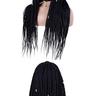 32" Handmade Three-Strand Braided Lace Wig Hairpiece