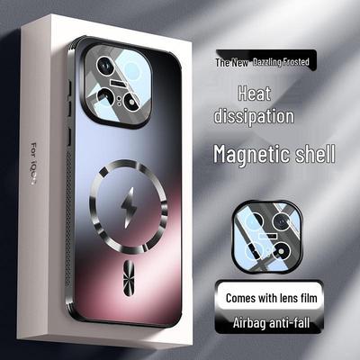 IQOO15 Magnetic Honeycomb Heat Dissipation Lens-Integrated Protective Case