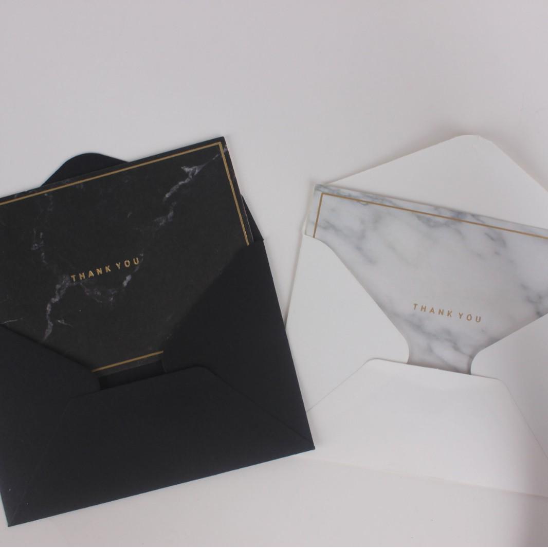 Creative Hot Stamping Greeting Card with Matching Envelope 10.7cm x 7.3cm (Envelope Only)