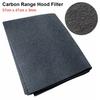 1Pcs Durable Carbon Range Hood Filter 3mm 57x47cm Carbon Filter Mesh Universal Purifier Filter Fabric Purifiers Accessories