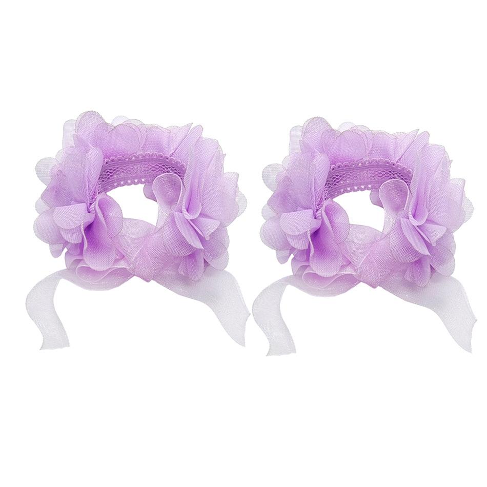 Prinses Sofia Deluxe Verkledingsset Meisjes Paarse Prinsessenjurk Pofmouw Outfit Kinderen Halloween Carnaval Kostuumset 3-10 Jaar 3T(110CM) pink
