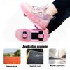 Women's Roller Skates Kids Double Wheel Retractable Lighting Student Sports Shoes Popular Internet Red Roller Wheel Slippers
