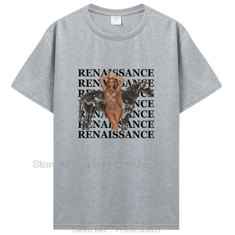Singer New Album Beyonce Renaissance TShirt Tee For Fans Unisex Unisex Cotton Tshirt Fashion Tops Casual Streetwear