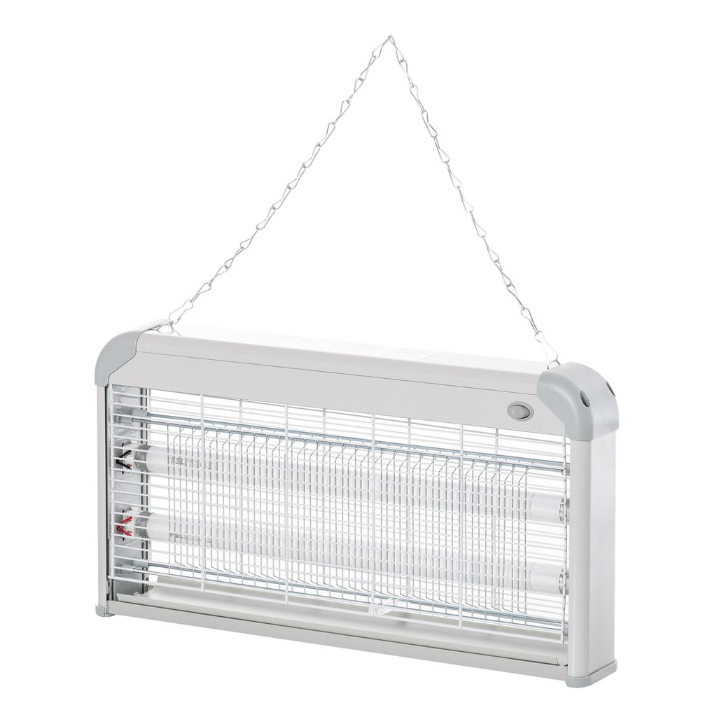 Mosquito Killer Lamp, Electric, 30 W, UV, 60 m² Coverage, 48.5 x 8.5 x 26.5 cm, Grey