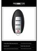 NS Teana 16-Year Smart Card Remote Key - 3+1 Button, 433MHz, 4A Chip