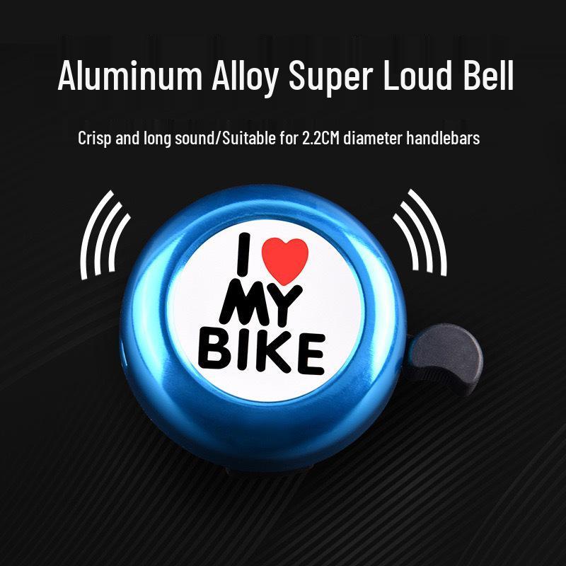 Super Loud Bicycle Bell for Kids and Mountain Bikes - Cute Balance Bike Accessory