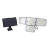 Solar Outdoor Light with Motion Sensor IP65 Water Proof 270 Degrees  Wide Angle Flood Wall Mount 3 Modes