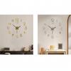 2026 Modern Design Large Wall Clock 3D Diy Quartz Acrylic Mirror Stickers Living Room Home Decor
