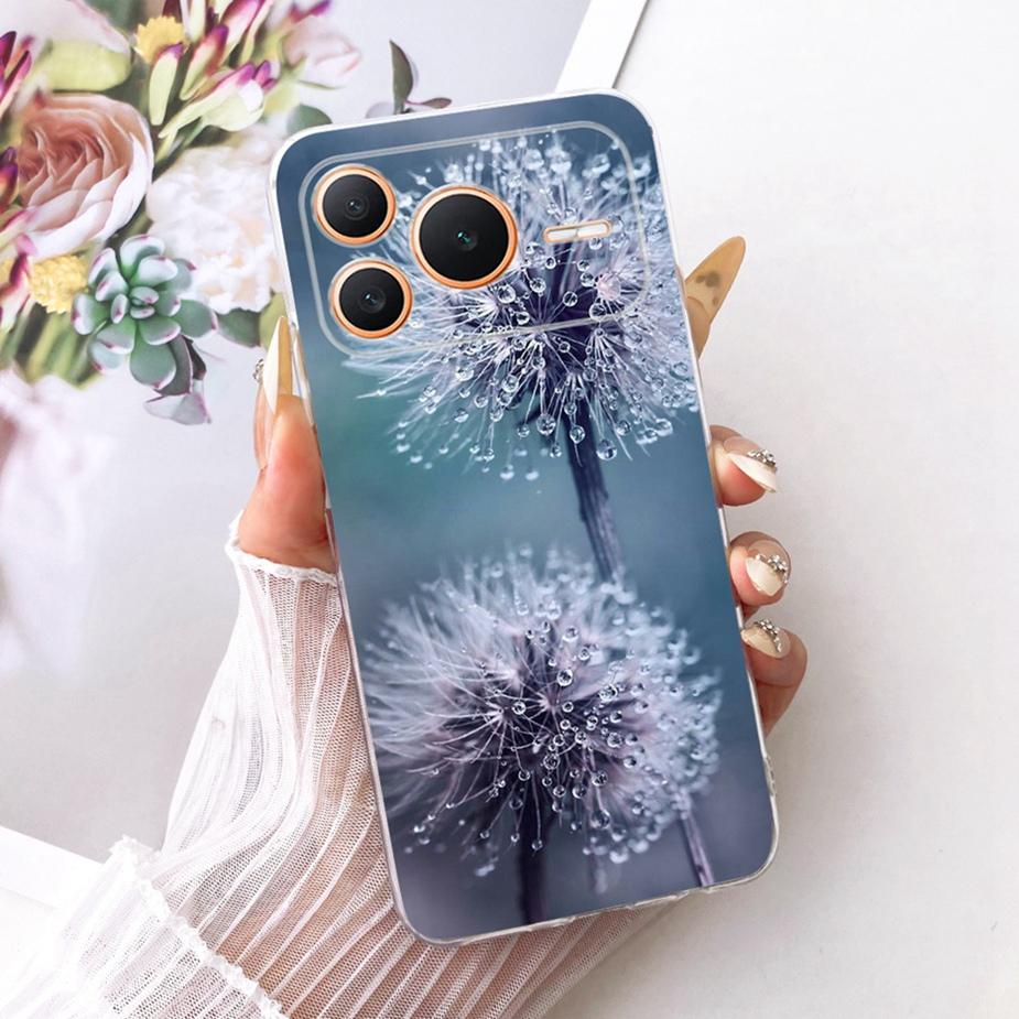 For Honor Power 2 5G Case SER-AN00 Luxury Girl Peacock Painted Cover Soft Slim Phone Case For Honor Power Power2 5G Fundas Coque