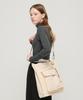Roidesrois New Archu Canvas Shoulder Crossbody Bag (Ivory)