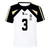 T-shirt Estiva Haikyuu a Maniche Corte da Uomo Abbigliamento da Allenamento Squadra di Pallavolo Donna Casual Stampata Abbigliamento Genitore Adulto Manica Corta