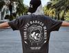 Long Live Badass Mamams Graphic TShirt Snake Skull Back Print Oversize Black Tee Edgy Streetwear