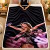 Flannel BlanketTaylor Swift Warm Soft Throw Blanket for Indoor Sofa Bed Living Room Use