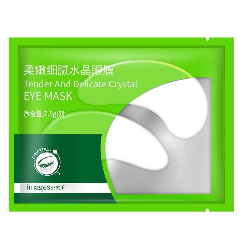 

Кристаллический коллагеновый гель маски для глаз прокладки патчи лист пакеты против морщин темные круги маска для глаз 5pcs