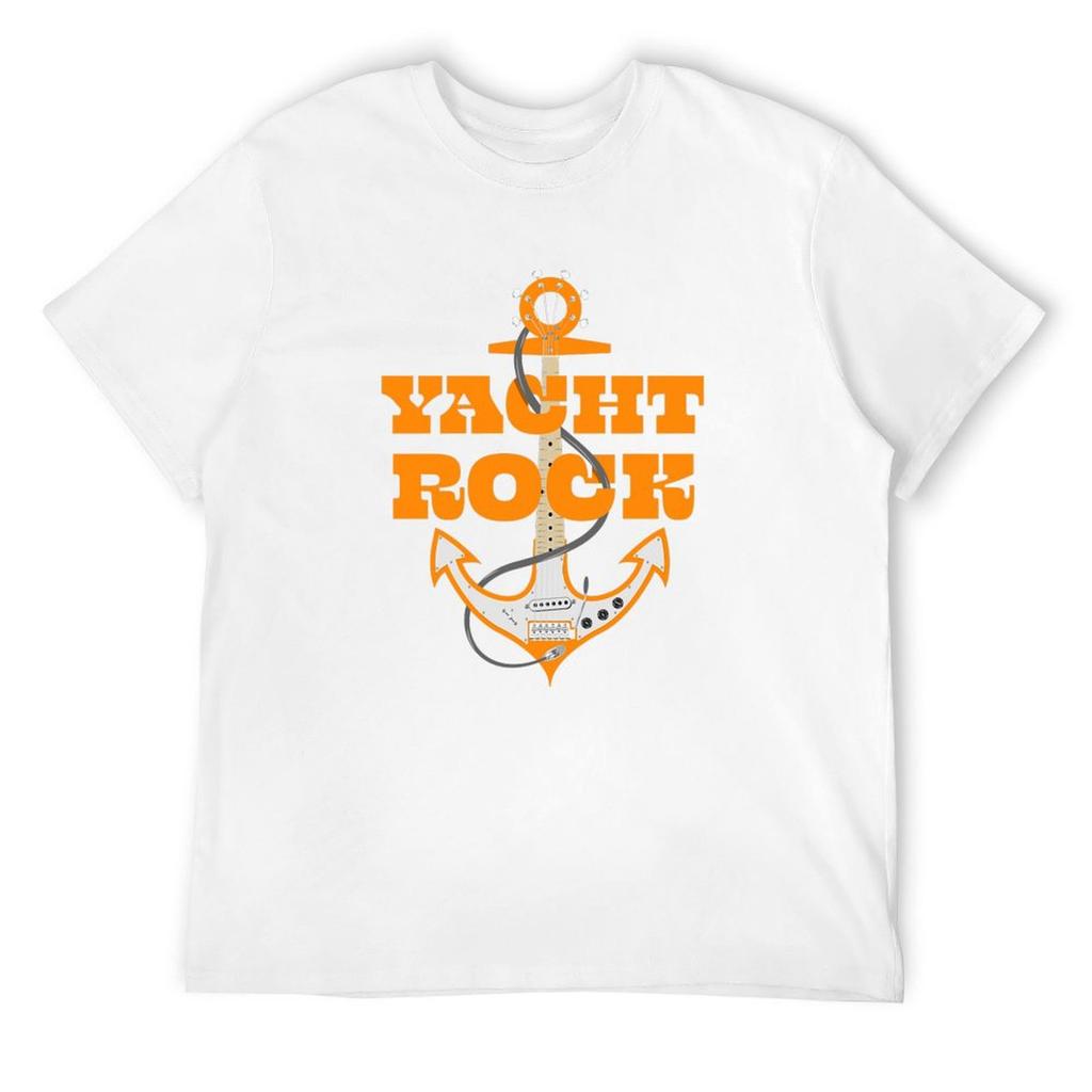 Yacht Rock Základní tričko oversized grafické tričko polotovary pánská bavlněná trička