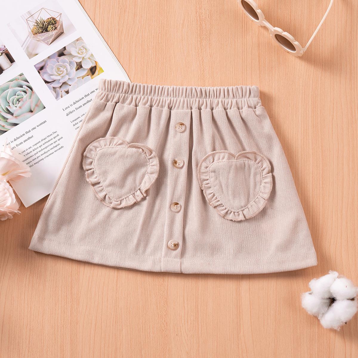 

Юбка для девочек Sweet Princess, однотонная, весенне-осенняя детская модная юбка 100cm（2-3Y）