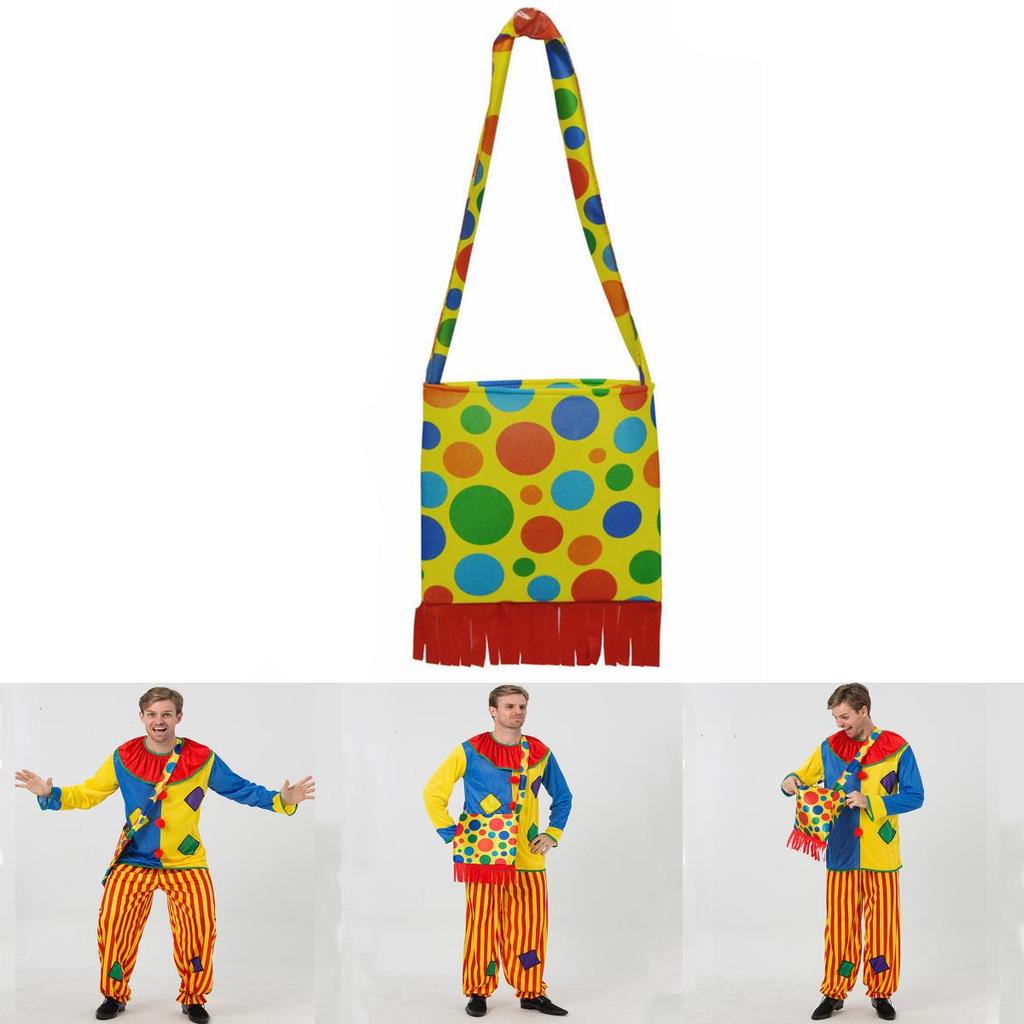 Timeless Design Unisex Masquerade Costume For Halloween Circus Clown Celebrations