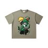260 GSM Double Yarn 32 Count 100% Cotton My Hero Academia V21 Print Unisex Heavy Cotton T Shirt