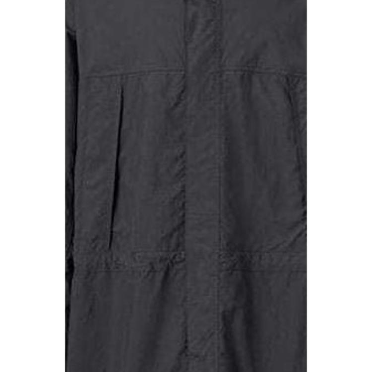 Uniqlo U Series SS24 Solid Color Casual Long Trench Coat Men outerwear Black 467163-09