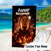 Custom Name Halloween Horror Movie  Microfiber Beach Towel Super Soft & Absorbent for Bath, Beach, Travel  Bath Time Accessory, Fan gifts