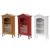 Wooden 1:12 Doll House Miniature  Collection  Cabinet Simulation Mini Furniture Display Case