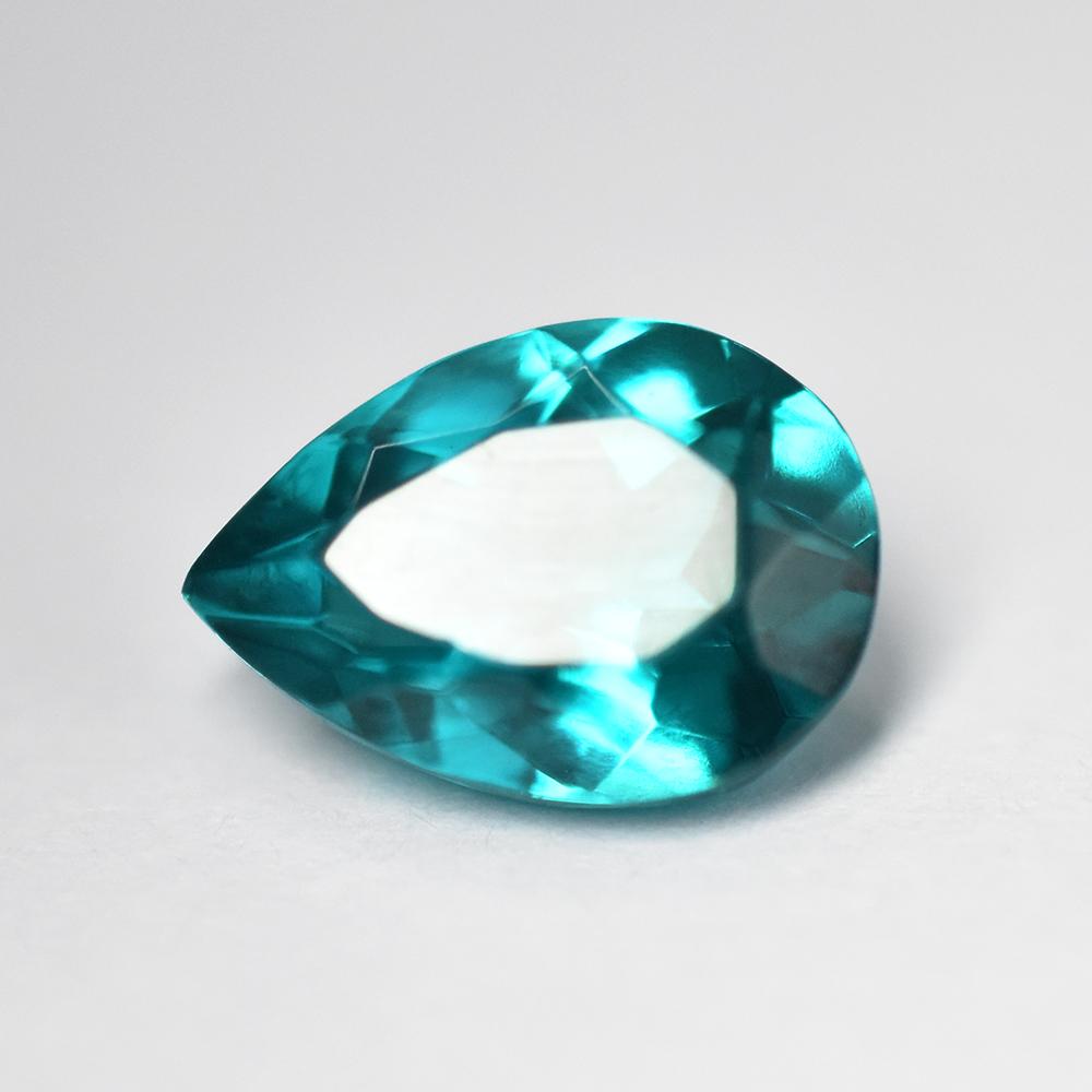 7 Ct Pear Shape NATURAL Brazilian Garnet Green Loose Gemstone For Her