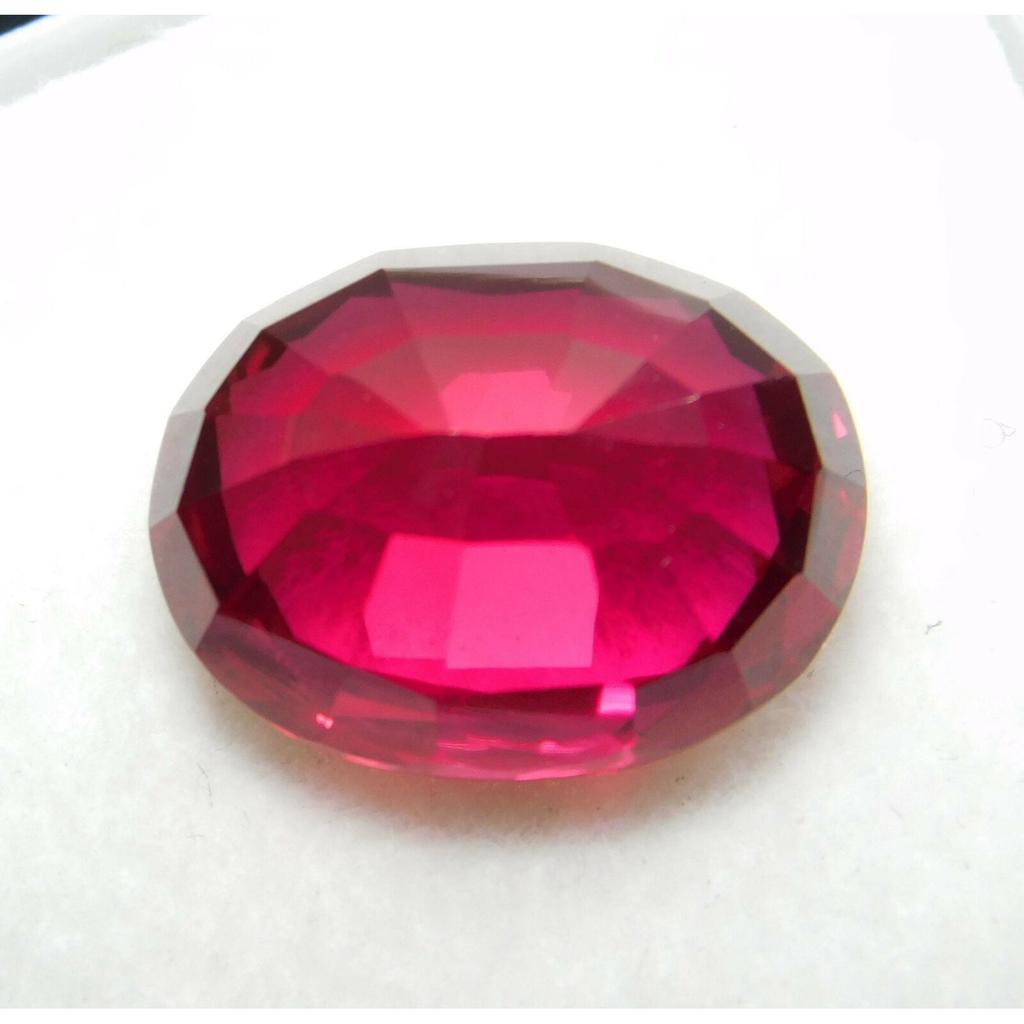 Natural Red Ruby Loose Gemstone 6.10 Ct Bloody Oval Cut for Jewelry Making and Gem Collections