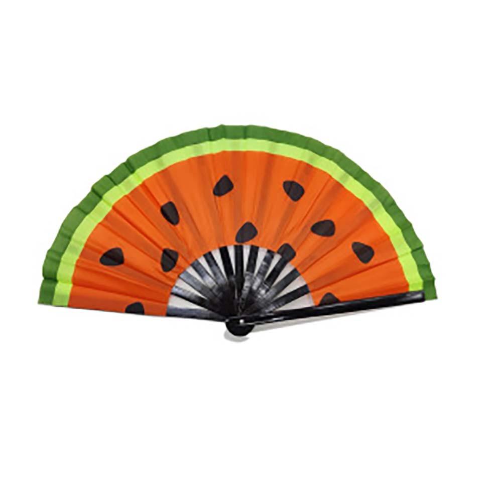 Folding Large Folded Hand Fan Fans with Lights Rainbow Folding Fan  Festival