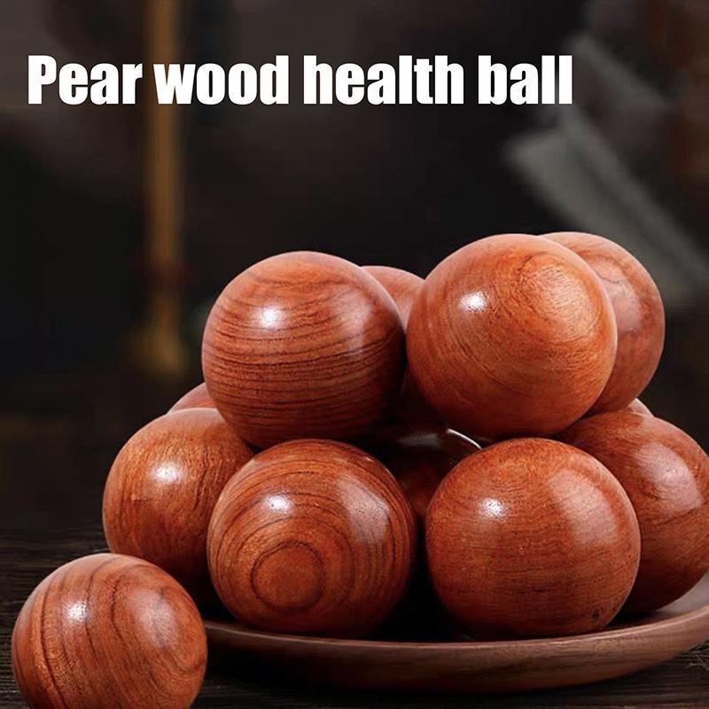 Rosewood Baoding Balls New Chinese Hand Exercise Massage Stress Balls Antique Wooden Health Therapy For Rehabilitation Desk