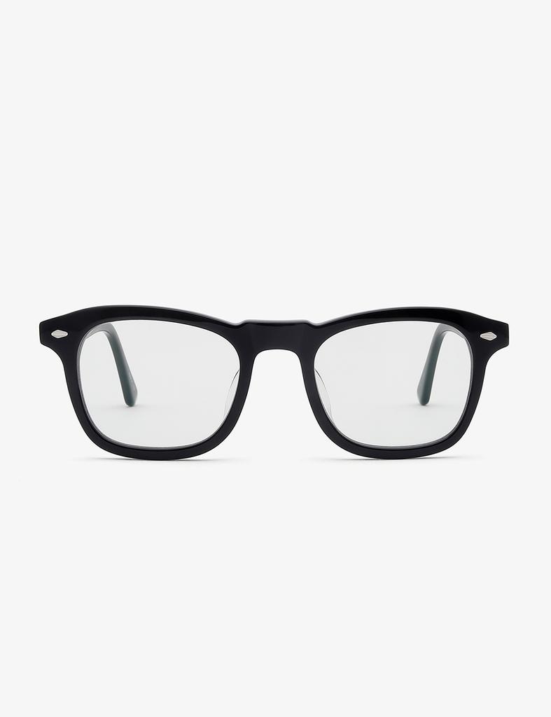 Leunehauwin September Black Dr0901B Blue Light Blocking Glasses