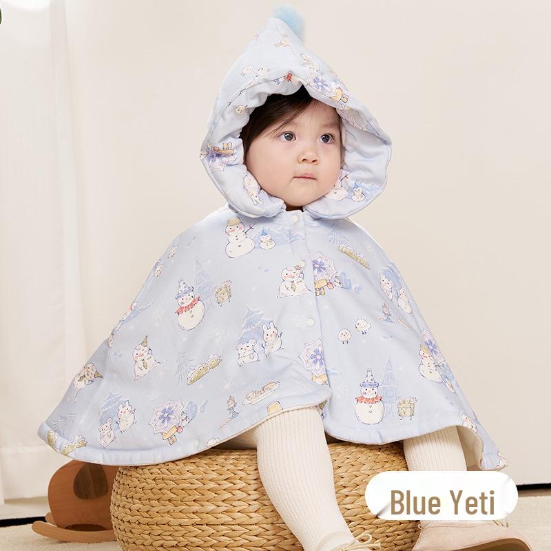 

Andan Ветрозащитная детская накидка - Плащ с капюшоном для осенне-зимних прогулок (унисекс) Size 90