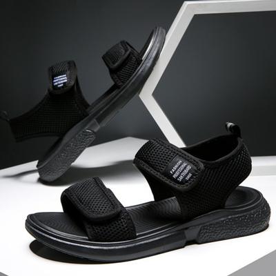 Herrensandalen Sommer Neuer Stil Sandalen für Herren Outdoor Vielseitig Lässige Strandschuhe Herren Mesh Atmungsaktive Sandalen