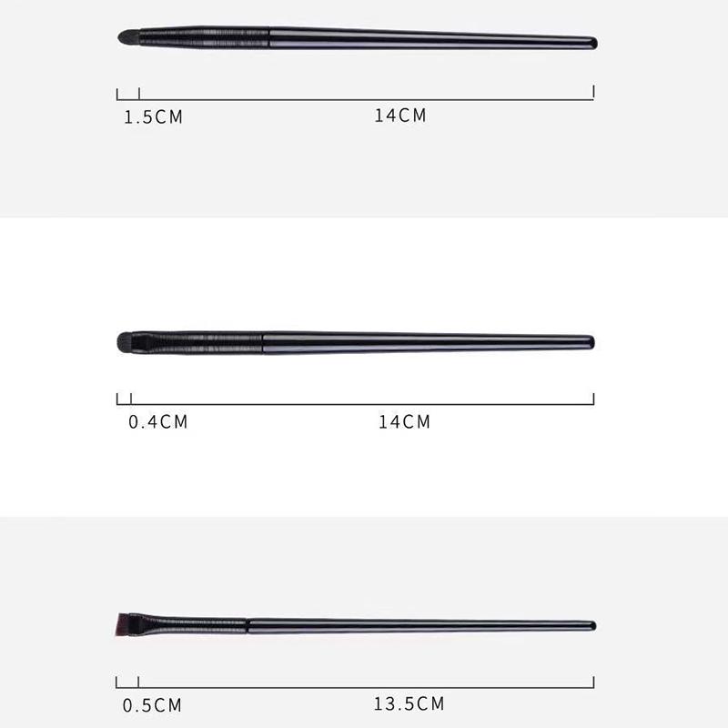 Lidschattenpinsel Weiche Zilien Schwindelgefärbt Augen Make-up Pinsel Konischer Detail Lidschattenpinsel