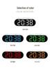 GH9000 Multi-functional Wireless Charging Alarm Clock - Bedside Desk Clock with Fast Mobile Phone Charging