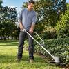 Lawn Edging Tool Handle Trimmer Handle Weed Eater Extension Ergonomic String with Clamp Reduces Arm Fatigue Back Strain for Yard Care Landscaping