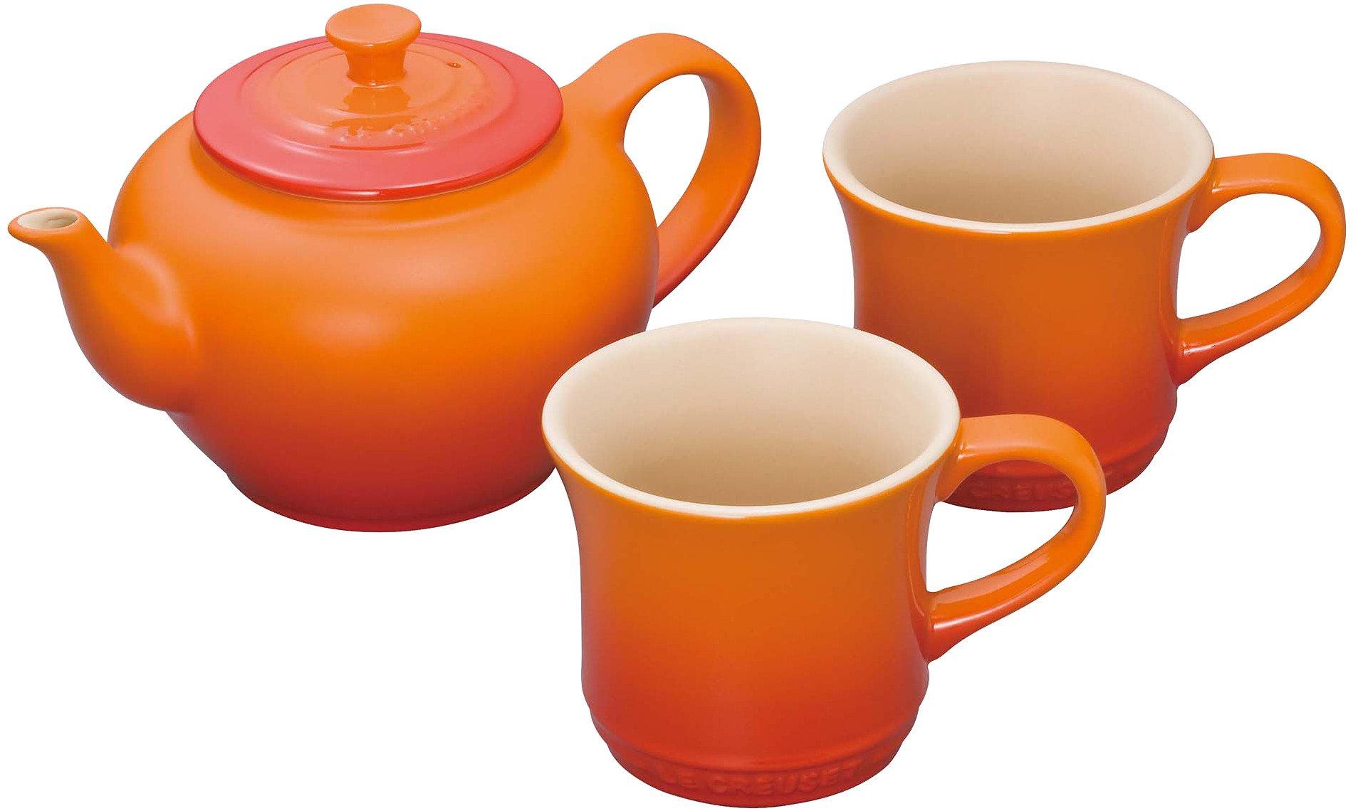 

Teapot & Mug (SS) (2-piece set) Orange