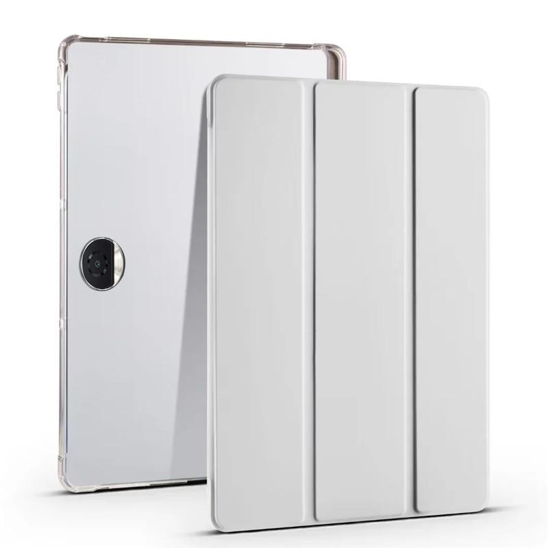 

Чехол для Honor Pad 9 с держателем для ручки, мягкая задняя крышка-подставка из искусственной кожи для чехла Honor Pad 9, 12,1 дюйма, 2024, чехол для планшета Honor Pad 9 12.1inch серый