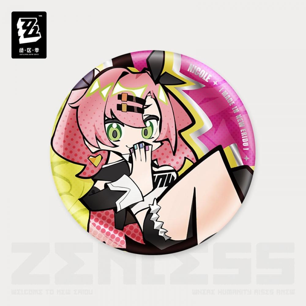 

Zenless Zone Zero Zenless Zone Zero Eridu Series Gentle House Deformed Can Badge Nico
