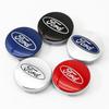 AJH1 4Pcs 54mm 3D ABS Wheel Center Hub Caps Replacement For Ford Focus MK2 Fiesta Mondeo Mustang Explorer Ranger Rim Tuning Accessory