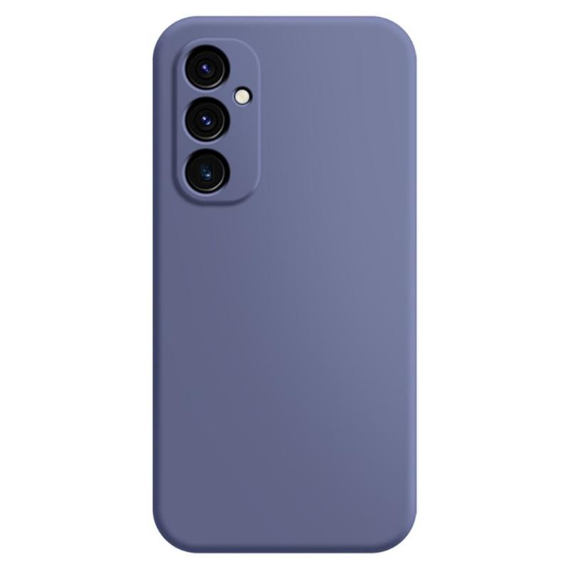 

For Samsung Galaxy S25+ TPU Case Straight Edge Protection Phone Cover Grey Blue