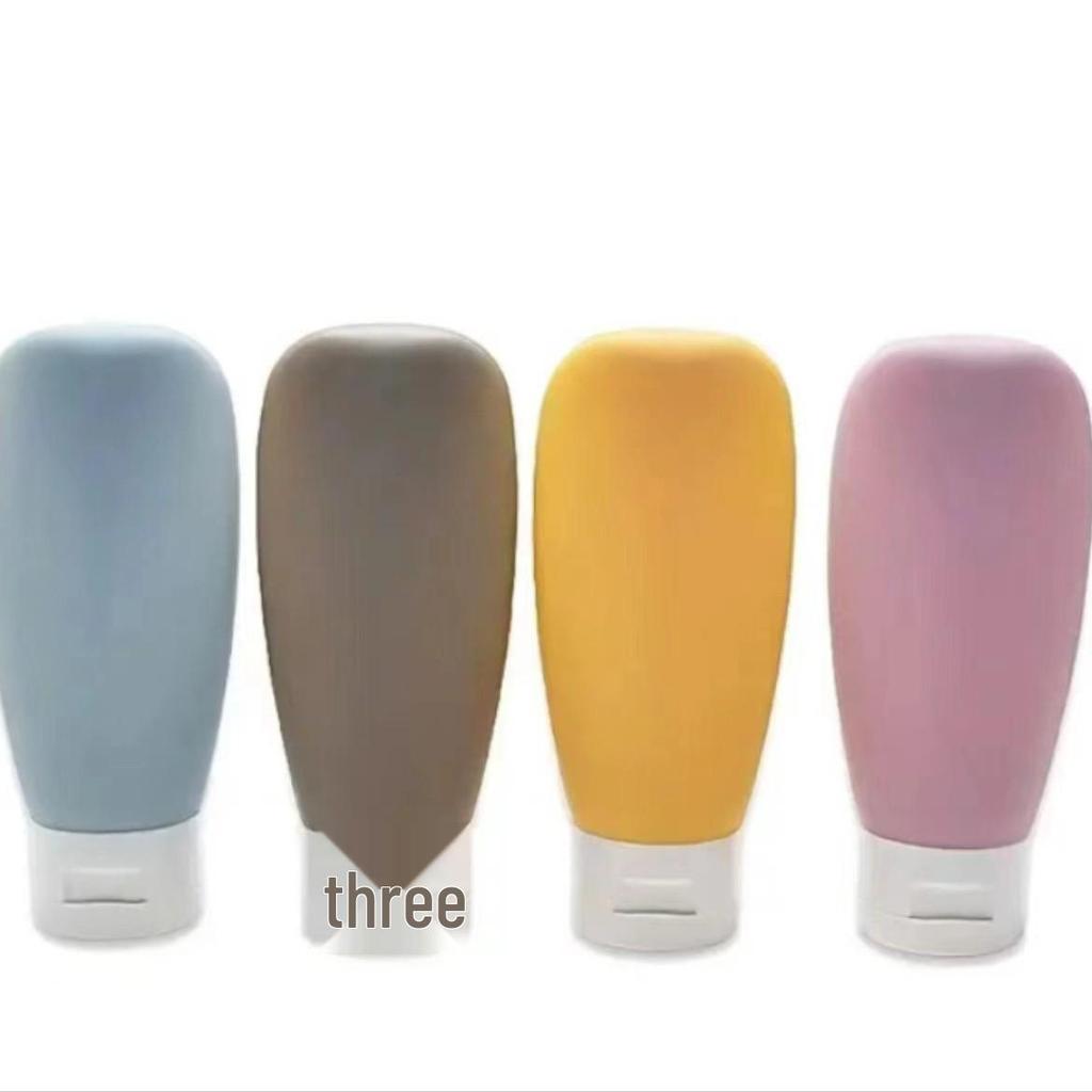 Travel-Friendly Cosmetic Shampoo Dispenser Set